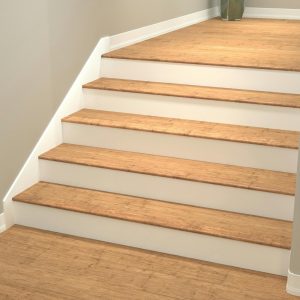 Mocha Cali Bamboo Stair Nosing Flush Flooring Accessories 