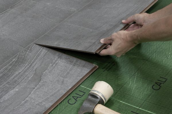 Black Sands Marble CALI Laminate Shorebreak Laminate Flooring 