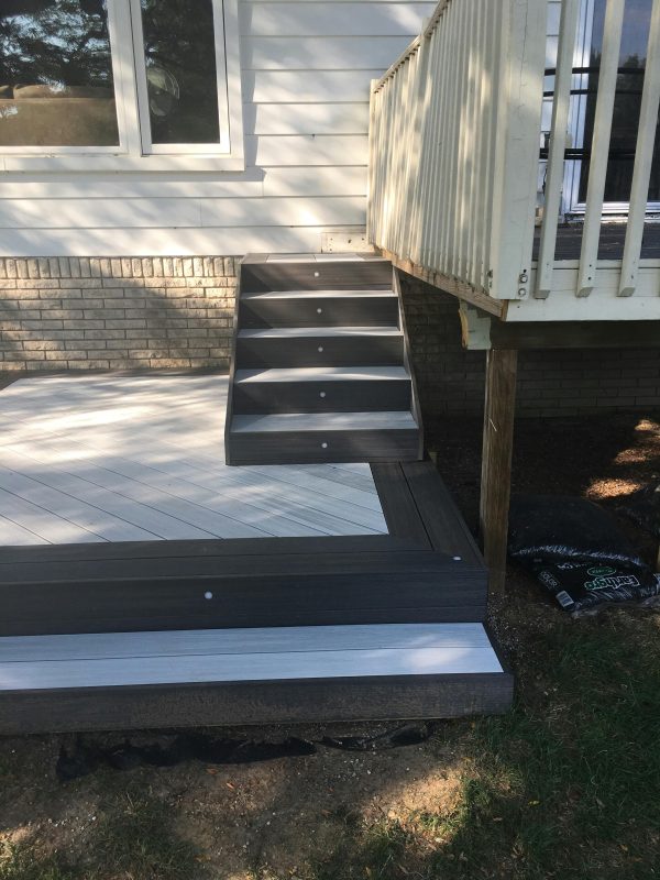 Sample - Glacier TruOrganics Composite Decking Square Edge 12FT Samples Sample - Glacier TruOrganics Composite Decking Square Edge 12FT Samples