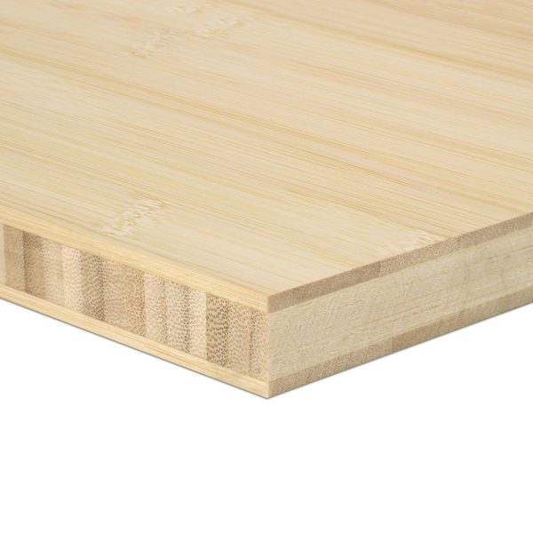 3/4 Inch Natural Horizontal Bamboo Plywood - 3 PLY Bamboo Plywood 