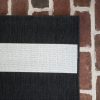 Calabasas Black 5' x 7' Rectangle Indoor Rugs 