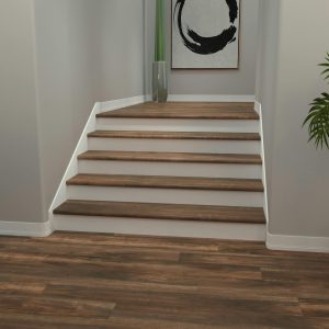 Sunset Koa Cali Vinyl Stair Tread Flooring Accessories 