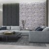 Floral Texture Blue  