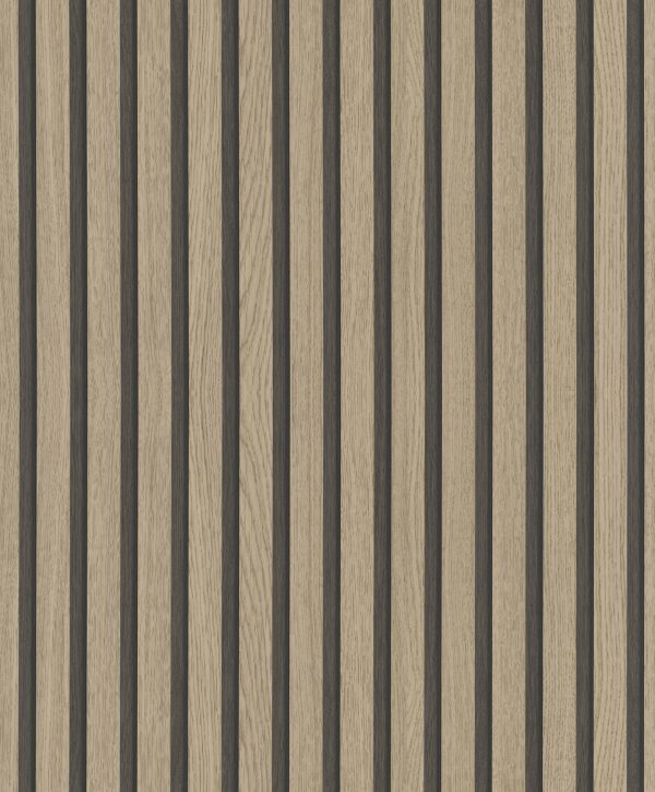 Wood Stripe Bronze Brown  