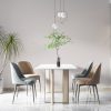 Floral Texture Silver Grey  
