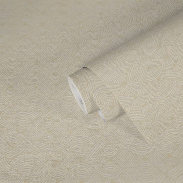 Forest Bloom Motif Beige  