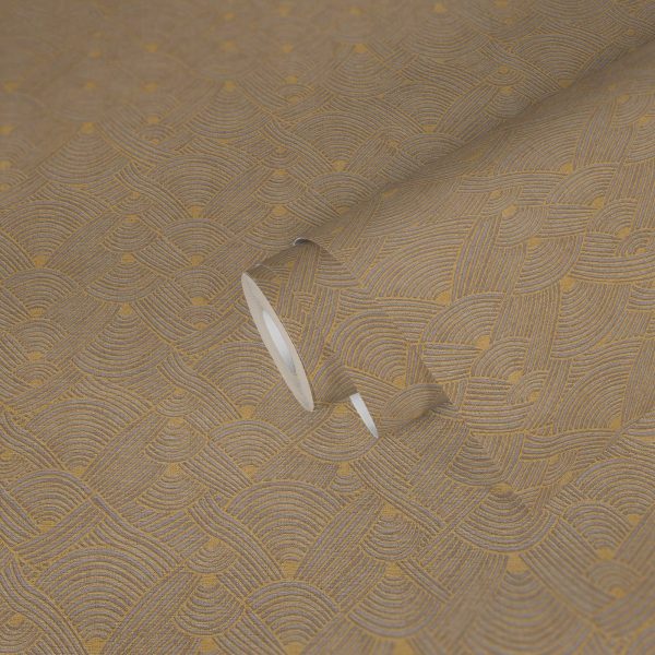 Forest Bloom Motif Beige  