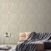 Geo Point Wood Effect Motif Cream  