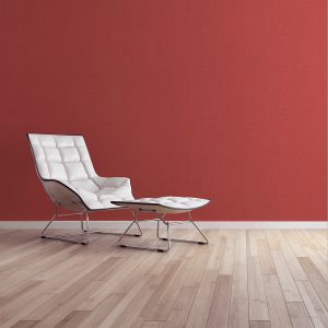 Linen Effect Textured Red  