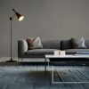 Hessian Effect Textured Silver Grey  