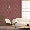 Leaf Motif Red  