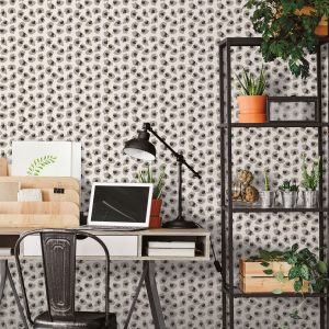 Leopard Print Silver Grey  