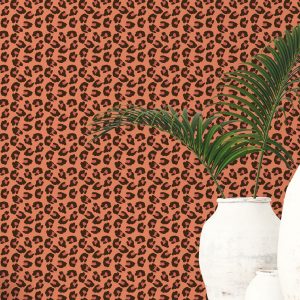 Leopard Print Orange  