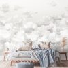 Clouds Silver Grey  