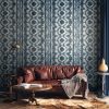 Batik Blue  
