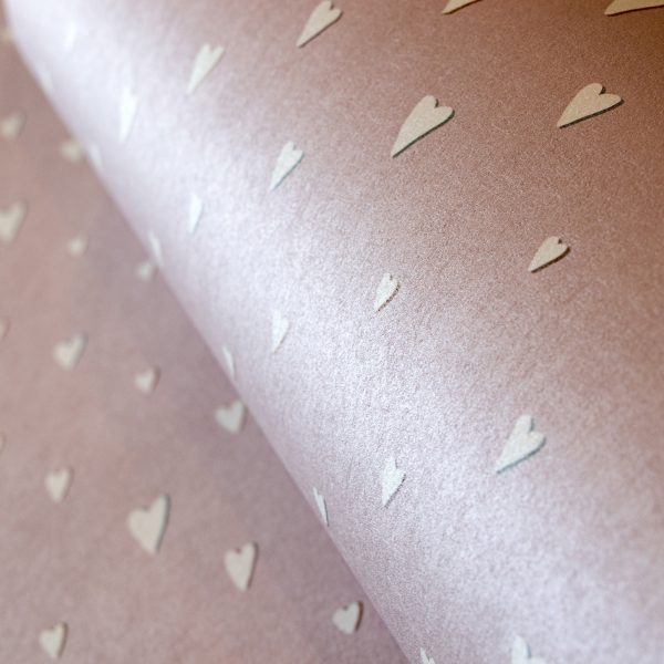 Hearts Silver Grey  
