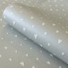 Hearts Silver Grey  