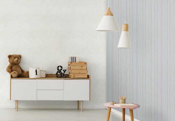 Stripes Silver Grey  
