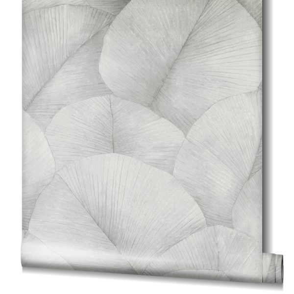 Grasscloth Silver Grey  