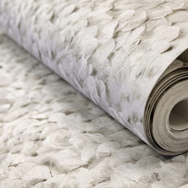 Brussels Lace Silver Grey  
