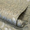 Brussels Lace Silver Grey  