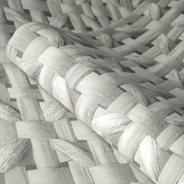 Brussels Lace Silver Grey  
