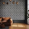 Octagonal Honeycomb Silver Grey  