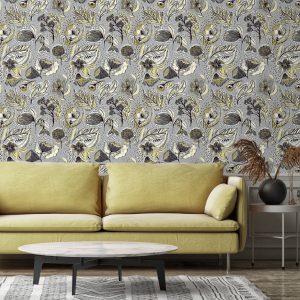 Wild Garden Silver Grey  