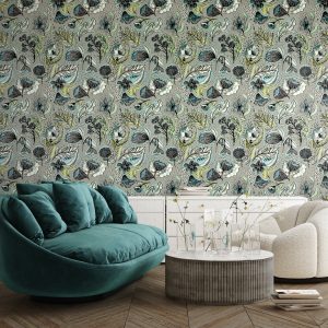Wild Garden Silver Grey  
