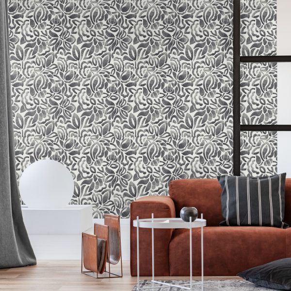 Brussels Lace Silver Grey  