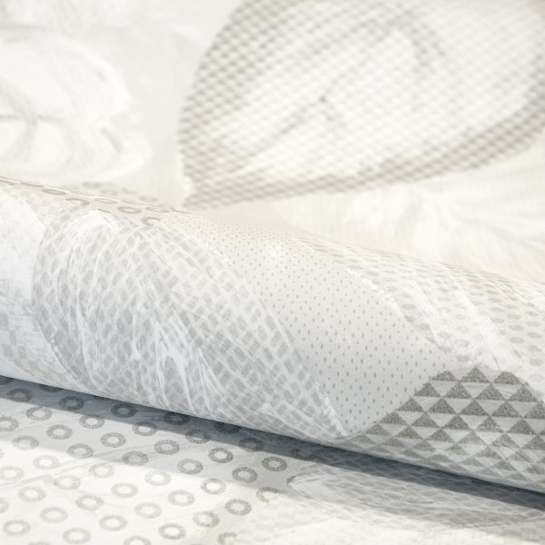 Brussels Lace Silver Grey  