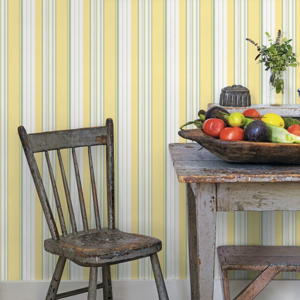 Multi Stripe Yellow  
