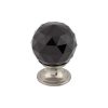 Black Crystal Knob  
