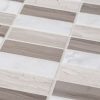 Modernique B (Grey/Taupe/White)  