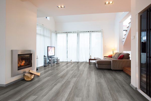 Katavia Woodrift Gray Luxury Vinyl Planks  